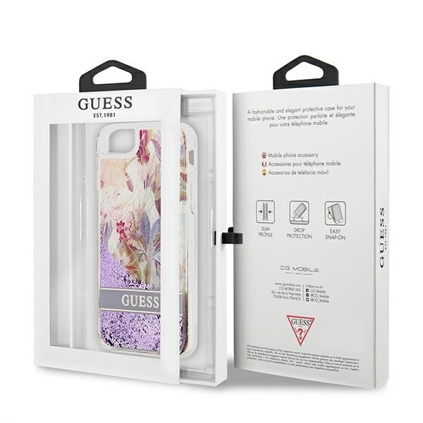 Guess GUHCI8LFLSU iPhone SE 2022 / SE 2020 / 7 / 8 fioletowy hardcase